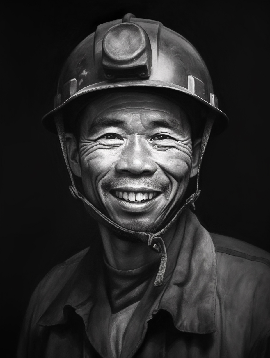 AI Chinese miner